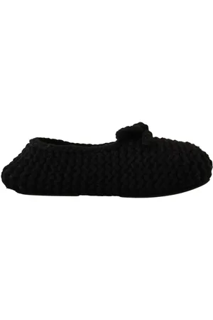 Dolce & Gabbana Dames, Schoenen, Zwart, Maat: 41 EU Wol