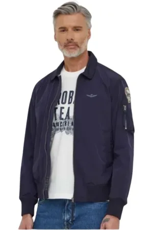 Aeronautica Militare Heren, Jassen, Blauw, Maat: XL
