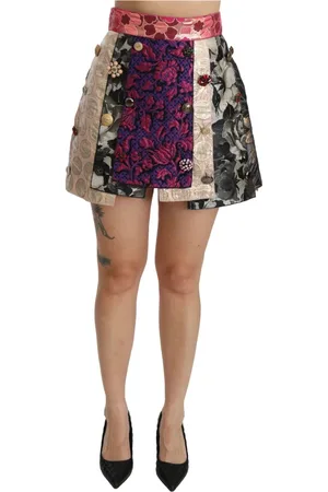 Dolce & Gabbana Dames, Rokken, Veelkleurig, Maat: M Katoen