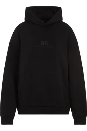 Balenciaga Dames, Sweatshirts & Hoodies, Zwart, Maat: S Katoen