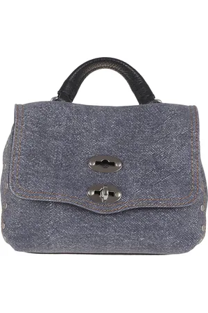 Zanellato Dames, Tassen, Blauw, Maat: ONE Size Leer