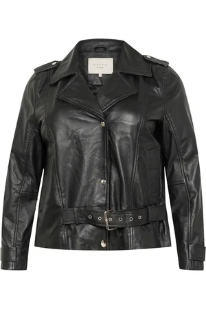 Kaffe Dames, Jassen, Zwart, Maat: XL