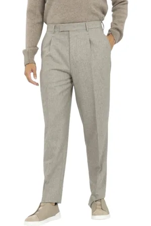 Ermenegildo Zegna Heren, Broeken, , Maat: XL Wol