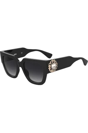 Moschino Unisex, Accessoires, Zwart, Maat: 52 MM