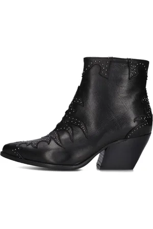 NOTRE-V Dames, Schoenen, Zwart, Maat: 36 EU Leer