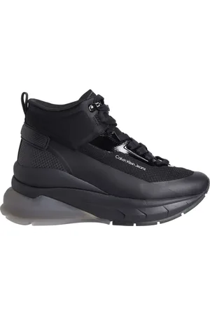 Calvin Klein Dames, Schoenen, Zwart, Maat: 39 EU Poliester