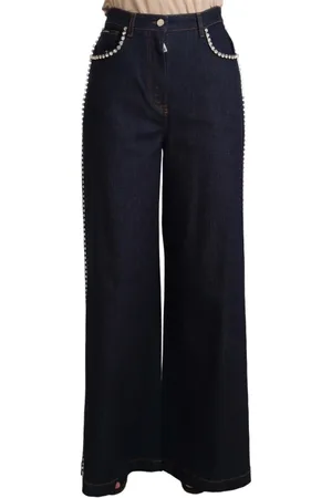 Dolce & Gabbana Dames, Jeans, Blauw, Maat: XS Denim