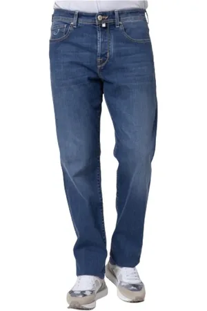 Jacob Cohen Heren, Jeans, Blauw, Maat: W33 Katoen