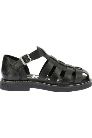 Kickers Dames, Schoenen, Zwart, Maat: 37 EU Leer
