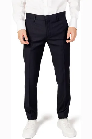 Antony Morato Heren, Broeken, Blauw, Maat: S Viscose
