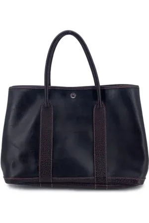 Hermès Dames, Pre-owned, Blauw, Maat: ONE Size Leer