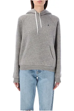 Ralph Lauren Dames, Sweatshirts & Hoodies, Grijs, Maat: XL Katoen