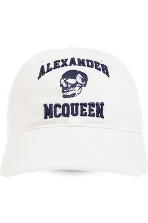 Alexander McQueen Heren, Accessoires, Wit, Maat: L Katoen