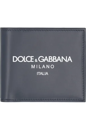 Dolce & Gabbana Heren, Accessoires, Blauw, Maat: ONE Size Leer