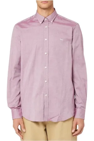 HARMONT&BLAINE Heren, Overhemden, Rood, Maat: 2XL Katoen