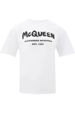 Alexander McQueen Dames, Tops, Wit, Maat: 3XS Katoen