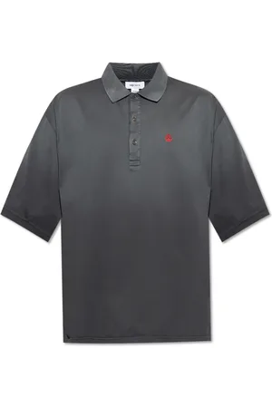 Alexander McQueen Heren, Tops, Grijs, Maat: XL Katoen