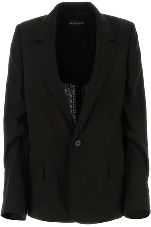 ANN DEMEULEMEESTER Dames, Jassen, Zwart, Maat: M Katoen