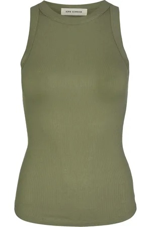 Sofie Schnoor Dames, Tops, Groen, Maat: L Viscose