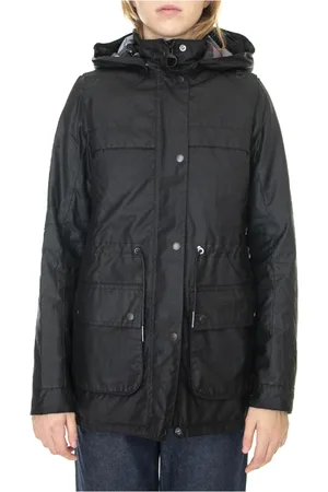 Barbour Dames, Jassen, Zwart, Maat: M Katoen