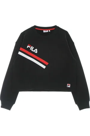 Fila Dames, Sweatshirts & Hoodies, Zwart, Maat: S Katoen