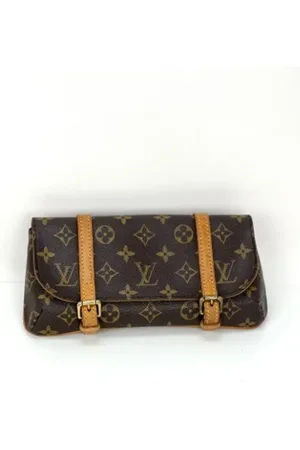 LOUIS VUITTON Dames, Pre-owned, Bruin, Maat: ONE Size Leer