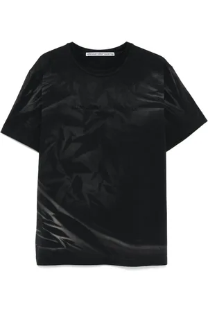 Alexander Wang Heren, Tops, Zwart, Maat: M Katoen