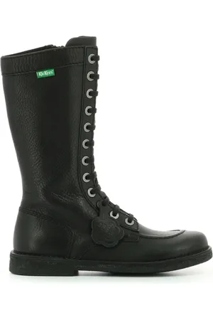 Kickers Dames, Schoenen, Zwart, Maat: 36 EU Leer