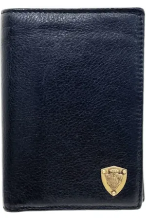 Gucci Heren, Pre-owned, Zwart, Maat: ONE Size Leer