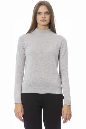BALDININI Dames, Truien, Grijs, Maat: M