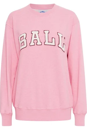 Ball Dames, Sweatshirts & Hoodies, Roze, Maat: 2XL Katoen