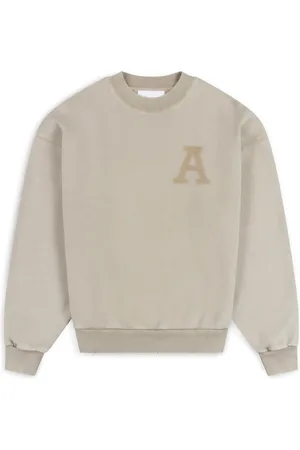 Axel Arigato Heren, Sweatshirts & Hoodies, Bruin, Maat: L Katoen