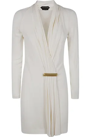 Tom Ford Dames, Jurken, Wit, Maat: S