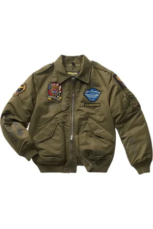 Blauer Heren, Jassen, Groen, Maat: 2XL Nylon