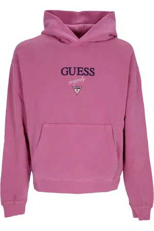 Guess Heren, Sweatshirts & Hoodies, Roze, Maat: M Katoen