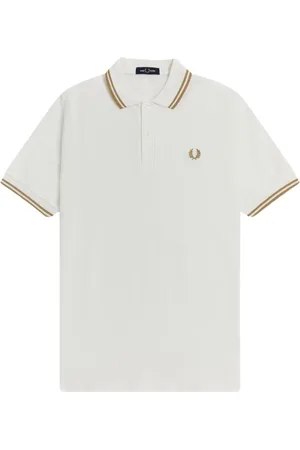 Fred Perry Heren, Tops, Wit, Maat: XL Katoen