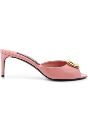 Dolce & Gabbana Dames, Schoenen, Roze, Maat: 37 1/2 EU Leer