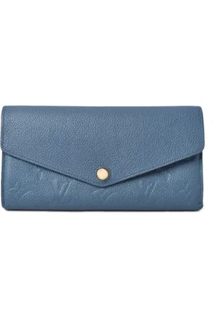 LOUIS VUITTON Dames, Pre-owned, Blauw, Maat: ONE Size Leer