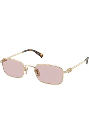 Miu Miu Dames, Accessoires, Geel, Maat: 49 MM