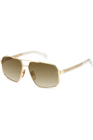 DB EYEWEAR BY DAVID BECKHAM Heren, Accessoires, Geel, Maat: 61 MM