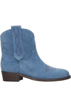 Via Roma Dames, Schoenen, Blauw, Maat: 41 EU Suède
