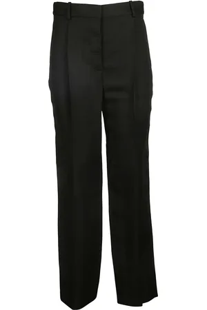 Victoria Beckham Dames, Broeken, Zwart, Maat: S