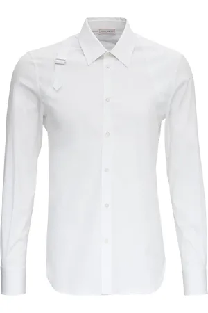 Alexander McQueen Heren, Overhemden, Wit, Maat: XL Katoen