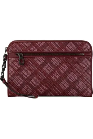 Bottega Veneta Dames, Pre-owned, Paars, Maat: ONE Size Leer