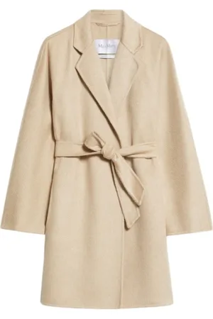 Max Mara Dames, Mantels, , Maat: S Wol