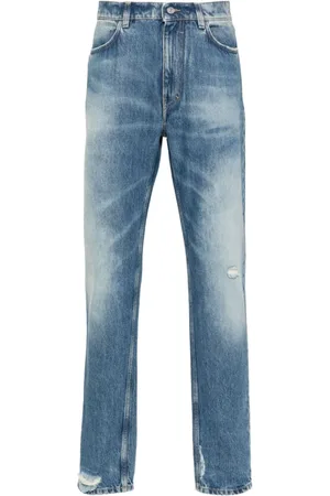Givenchy Heren, Jeans, Blauw, Maat: W34 Katoen