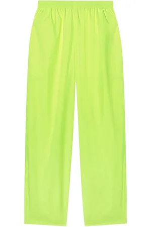 Balenciaga Heren, Broeken, Geel, Maat: XS Poliester