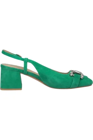 Alma en Pena Dames, Schoenen, Groen, Maat: 37 EU Leer