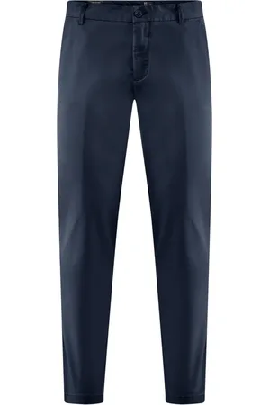 Bomboogie Heren, Broeken, Blauw, Maat: W29 Katoen