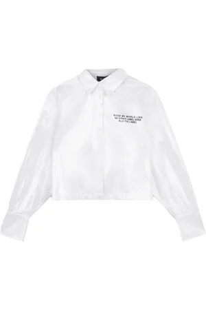 Alix the label Dames, Blouses & Shirts, Wit, Maat: XL